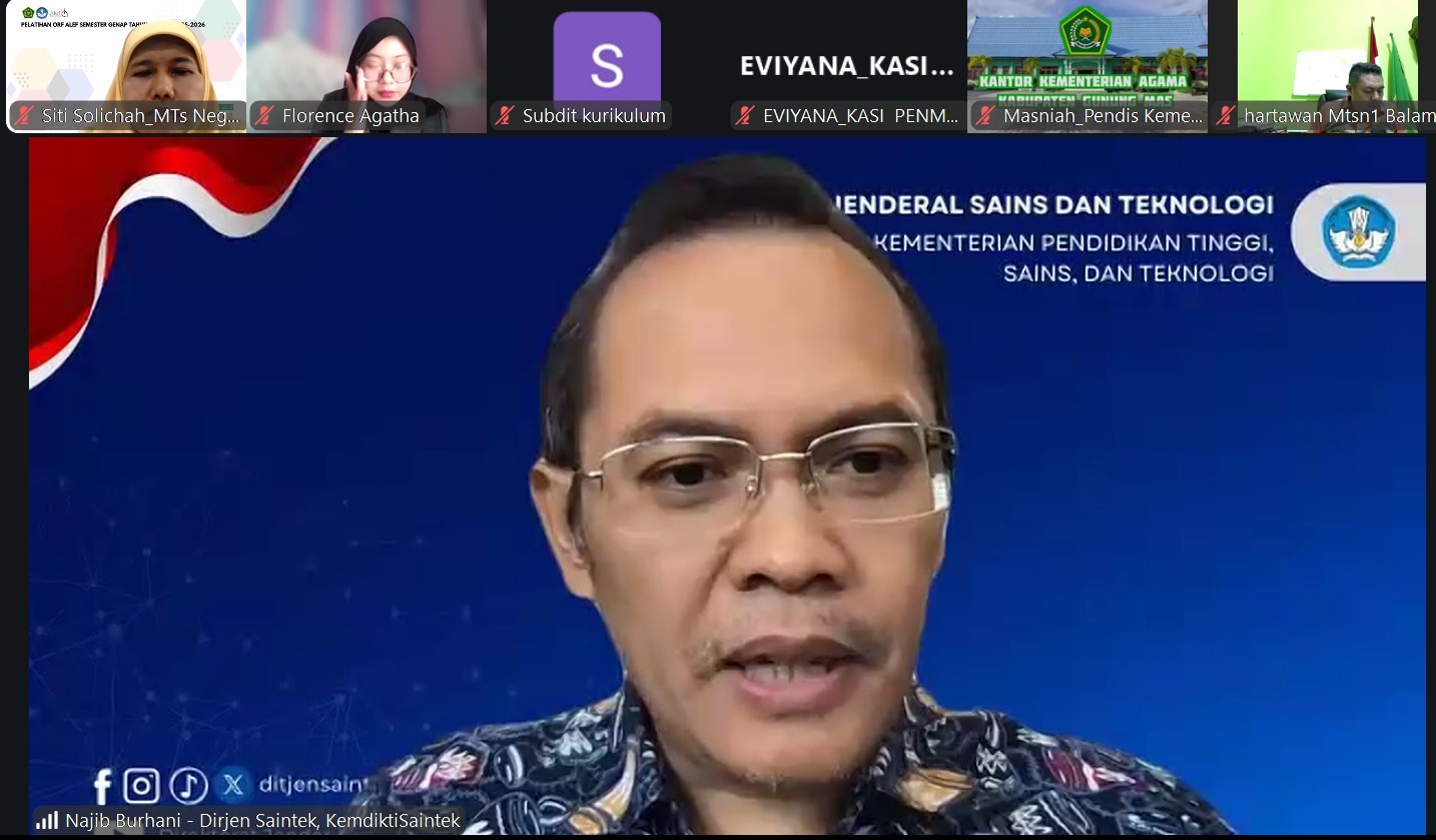 Kepala MTsN 9 Bantul Ikuti Sosialisasi PPDB Sekolah Unggul Garuda